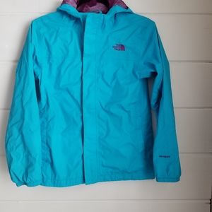 The North Face girls rain coat
